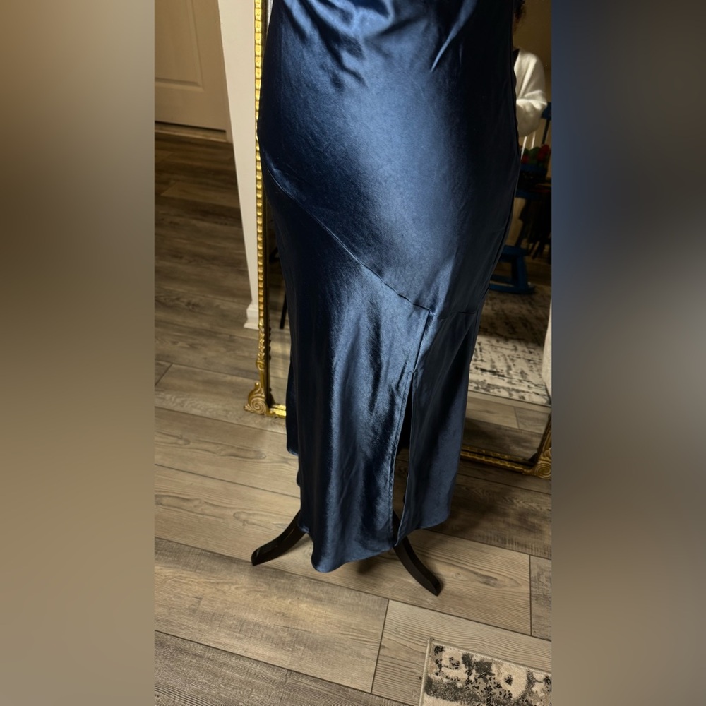 Hello Molly Midnight Blue Midi Dress - Picture 6 of 13